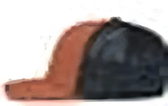 Pacific Headwear P151S Contrast Stitch Trucker Pacflex Snapback Cap - Rust Light Charcoal Rust - Brown Gray / 7’’ 7