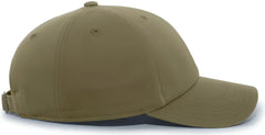 Pacific Headwear P200 Hybrid Cotton Dad Cap - Olive - Olive / 7’’ - 7 7/8’’