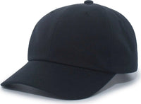 Pacific Headwear P203 Repreve Eco Cap - Black - Black / 7’’ - 7 7/8’’