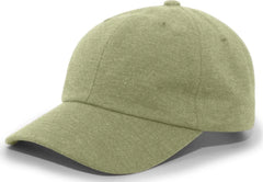 Pacific Headwear P203 Repreve Eco Cap - Olive Heather - Olive / 7’’ - 7 7/8’’