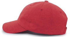 Pacific Headwear P203 Repreve Eco Cap - Scarlet Heather - Red / 7’’ - 7 7/8’’
