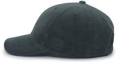 Pacific Headwear P206 Hybrid Corduroy Dad Cap - Dark Green - Forest / 7’’ - 7 7/8’’