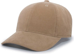 Pacific Headwear P206 Hybrid Corduroy Dad Cap - Wheat - Wheat / 7’’ - 7 7/8’’