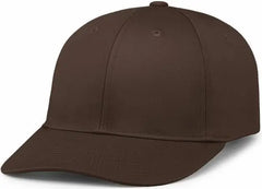 Pacific Headwear P208 Hybrid Snapback Dad Cap - Brown - Brown / 7’’ - 7 7/8’’