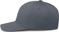 Pacific Headwear P208 Hybrid Snapback Dad Cap - Graphite - Graphite / 7’’ - 7 7/8’’