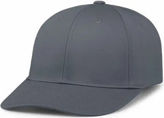 Pacific Headwear P208 Hybrid Snapback Dad Cap - Graphite - Graphite / 7’’ - 7 7/8’’