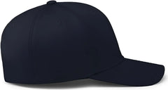 Pacific Headwear P208 Hybrid Snapback Dad Cap - Navy - Navy / 7’’ - 7 7/8’’