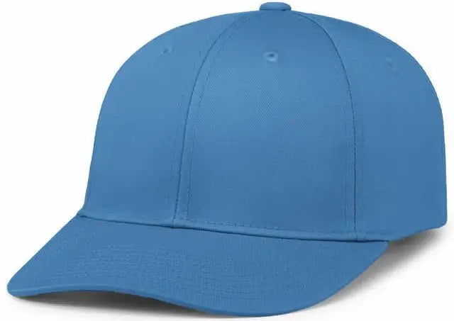 Pacific Headwear P208 Hybrid Snapback Dad Cap - Ocean Blue - Ocean Blue / 7’’ - 7 7/8’’