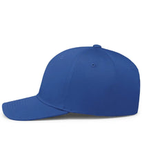 Pacific Headwear P208 Hybrid Snapback Dad Cap - Royal - Royal / 7’’ - 7 7/8’’