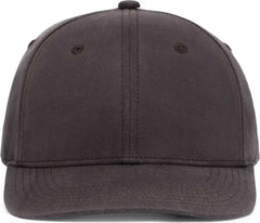 Pacific Headwear P299 Waxed Cotton Dad Cap - Brown - Brown / 7’’ - 7 7/8’’