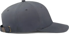Pacific Headwear P299 Waxed Cotton Dad Cap - Graphite - Graphite / 7’’ - 7 7/8’’