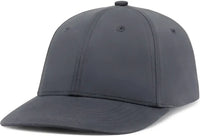 Pacific Headwear P299 Waxed Cotton Dad Cap - Graphite - Graphite / 7’’ - 7 7/8’’