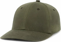 Pacific Headwear P299 Waxed Cotton Dad Cap - Moss - Moss / 7’’ - 7 7/8’’
