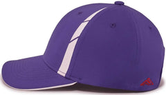 Pacific Headwear P303 Coolcore Sideline Snapback Cap - Purple White - Purple White / 7’’ - 7 7/8’’