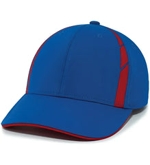 Pacific Headwear P303 Coolcore Sideline Snapback Cap - Royal Red - Royal Red / 7’’ - 7 7/8’’