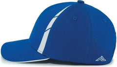 Pacific Headwear P303 Coolcore Sideline Snapback Cap - Royal White - Royal White / 7’’ - 7 7/8’’
