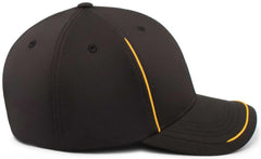 Pacific Headwear P304 Legend Cap - Black Gold