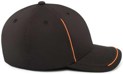 Pacific Headwear P304 Legend Cap - Black Orange