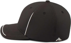 Pacific Headwear P304 Legend Cap - Black White
