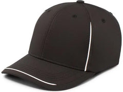 Pacific Headwear P304 Legend Cap - Black White