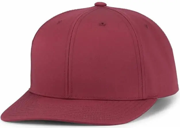 Pacific Headwear P322 Poly/Cotton Snapback Cap - Cardinal (Sgma) - Cardinal (Sgma) / 6 1/2’’ - 7’’