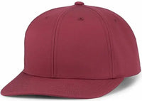 Pacific Headwear P322 Poly/Cotton Snapback Cap - Cardinal (Sgma) - Cardinal (Sgma) / 6 1/2’’ - 7’’