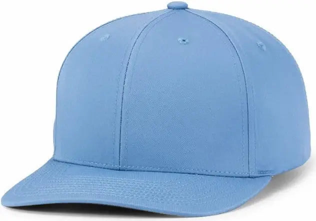 Pacific Headwear P322 Poly/Cotton Snapback Cap - Columbia Blue - Columbia Blue / 6 1/2’’ - 7’’