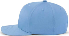 Pacific Headwear P322 Poly/Cotton Snapback Cap - Columbia Blue