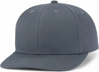 Pacific Headwear P322 Poly/Cotton Snapback Cap - Graphite - Graphite / 6 1/2’’ - 7’’