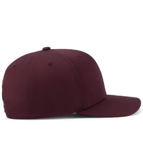 Pacific Headwear P322 Poly/Cotton Snapback Cap - Maroon