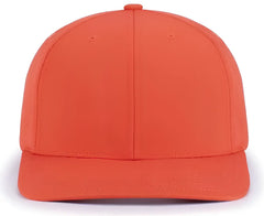 Pacific Headwear P322 Poly/Cotton Snapback Cap - Orange