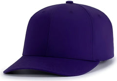 Pacific Headwear P322 Poly/Cotton Snapback Cap - Purple - Purple / 6 1/2’’ - 7’’