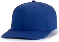 Pacific Headwear P322 Poly/Cotton Snapback Cap - Royal - Royal / 6 1/2’’ - 7’’