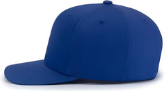 Pacific Headwear P322 Poly/Cotton Snapback Cap - Royal