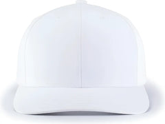 Pacific Headwear P322 Poly/Cotton Snapback Cap - White