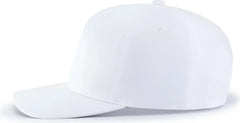 Pacific Headwear P322 Poly/Cotton Snapback Cap - White
