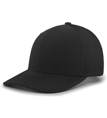 Pacific Headwear P365 Air Mesh Sideline Cap - Black - Black / 7’’ - 7 7/8’’