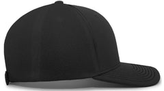 Pacific Headwear P365 Air Mesh Sideline Cap - Black - Black / 7’’ - 7 7/8’’
