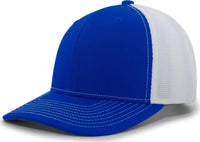 Pacific Headwear P365 Air Mesh Sideline Cap - Royal White Royal - Royal / 7’’ - 7 7/8’’