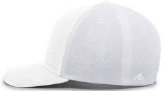 Pacific Headwear P365 Air Mesh Sideline Cap - White - White / 7’’ - 7 7/8’’