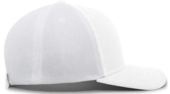 Pacific Headwear P365 Air Mesh Sideline Cap - White - White / 7’’ - 7 7/8’’