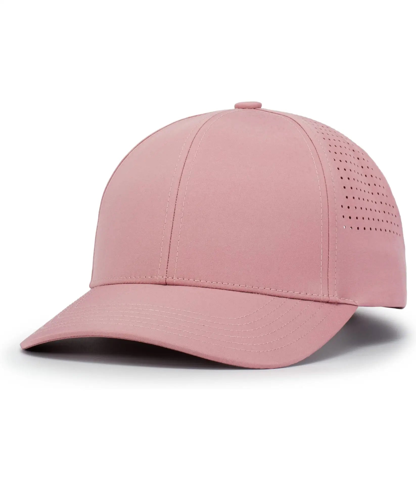 Pacific Headwear P413 Lightweight Perforated Snapback Cap - Dusty Maroonuve - Dusty Maroonuve / One Size Fits Most