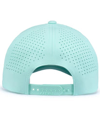 Pacific Headwear P413 Lightweight Perforated Snapback Cap - Jelly Mint - Jelly Mint / One Size Fits Most