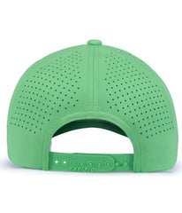 Pacific Headwear P413 Lightweight Perforated Snapback Cap - Retro Green - Retro Green / One Size Fits Most
