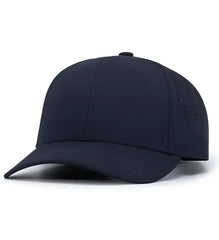Pacific Headwear P413 Lightweight Perforated Snapback - Navy - Navy / 7’’ - 7 7/8’’