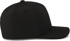 Pacific Headwear P421 Weekender Cap - Black - Black / 7’’ - 7 7/8’’