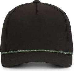Pacific Headwear P421 Weekender Cap - Black Gingko - Black Gray / 7’’ 7 7/8’’