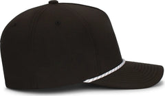 Pacific Headwear P421 Weekender Cap - Black White Black - Black White Black / OS