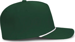 Pacific Headwear P421 Weekender Cap - Dark Green White - Forest White / OS