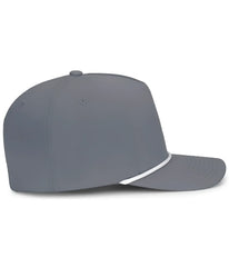 Pacific Headwear P421 Weekender Cap - Graphite White - Dark Gray White / 7’’ 7 7/8’’